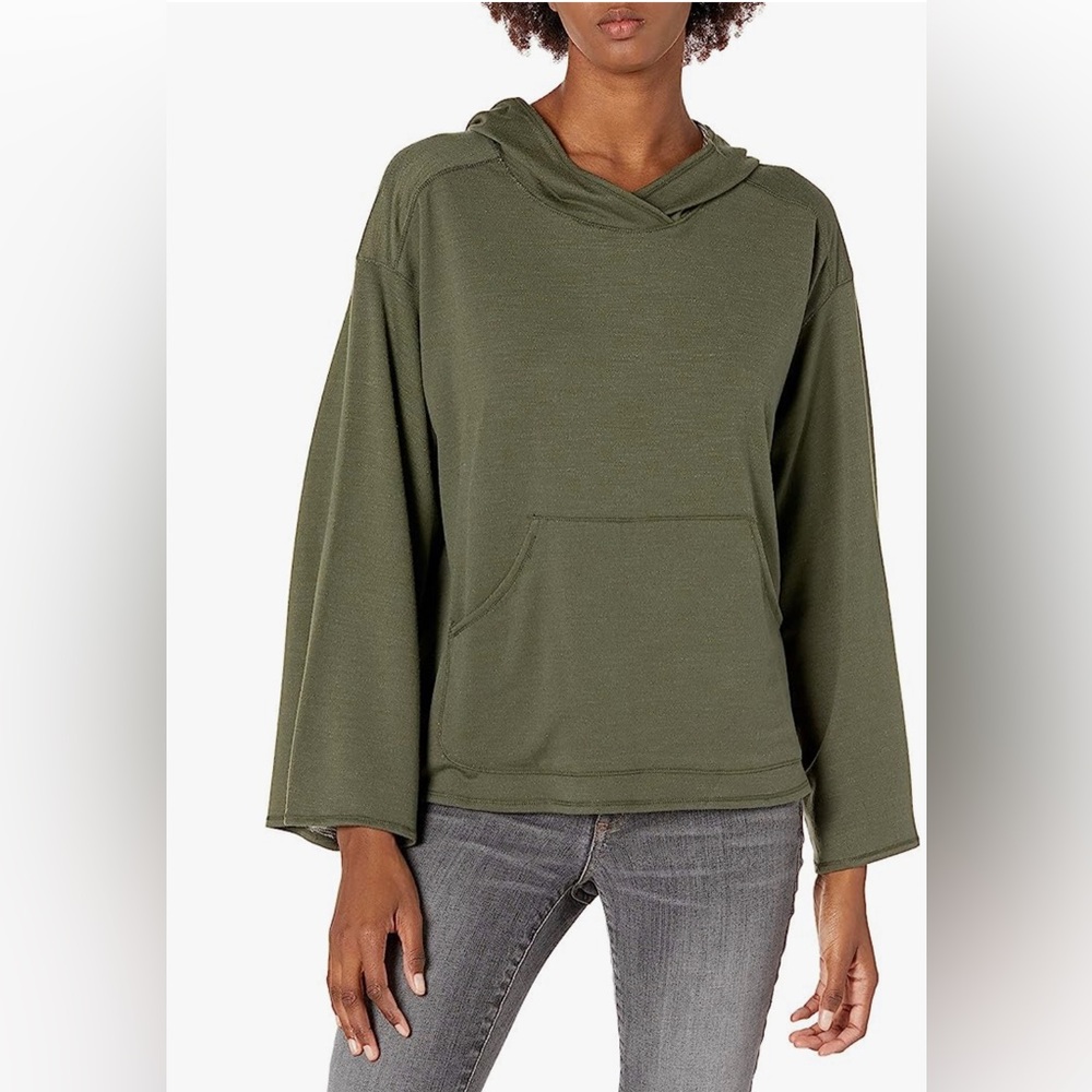 Max Studio Women's Long Bubble Sleeve Pullover